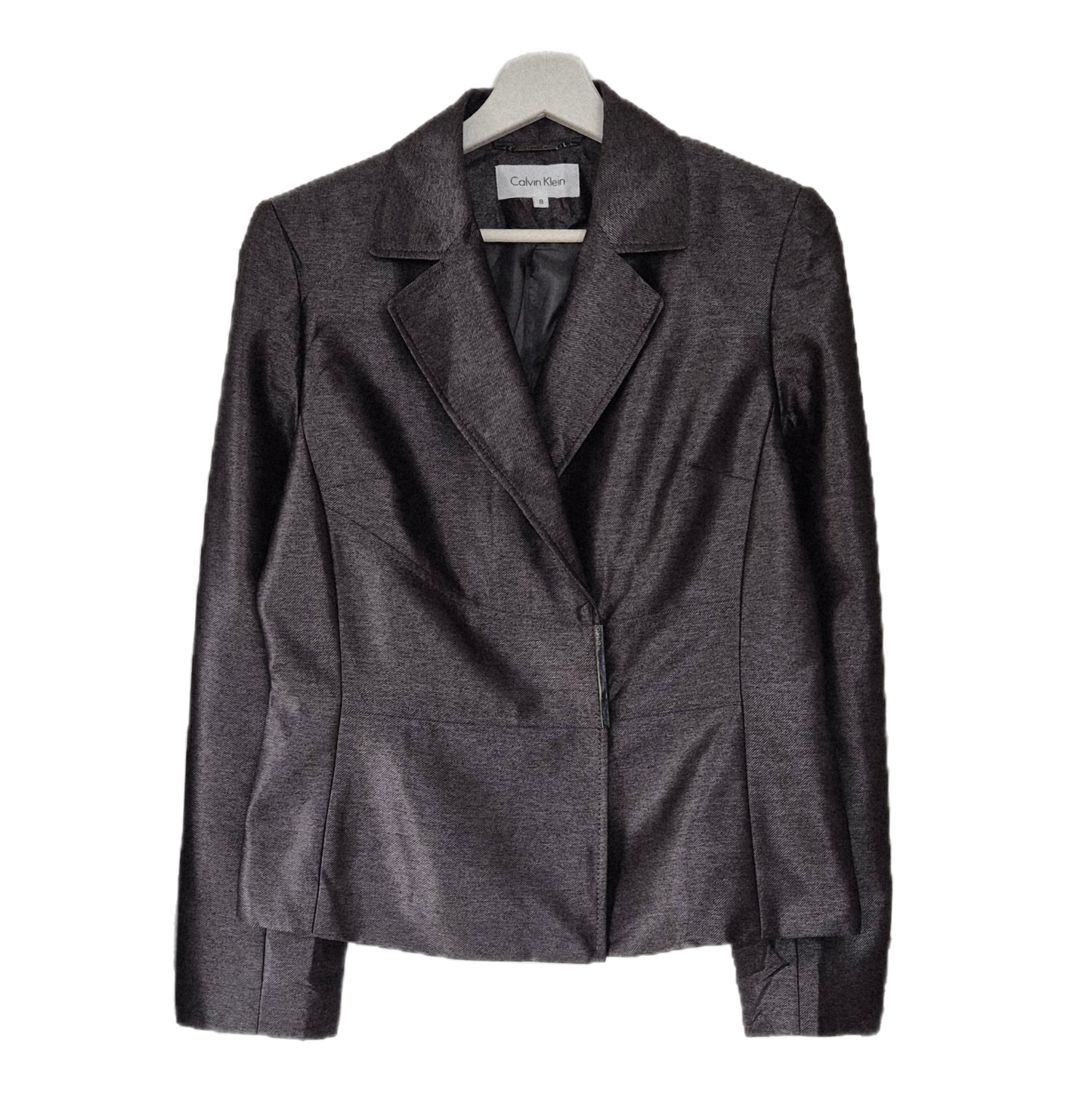 CALVIN KLEIN srebrno-sivi sako/jakna