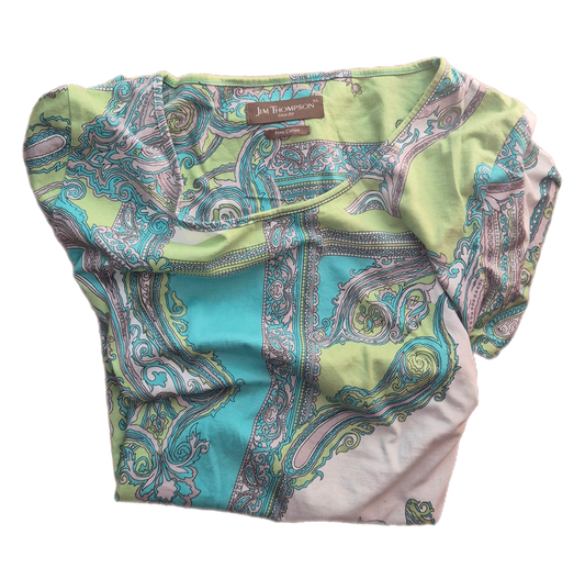 JIM THOMPSON majica, paisley uzorak