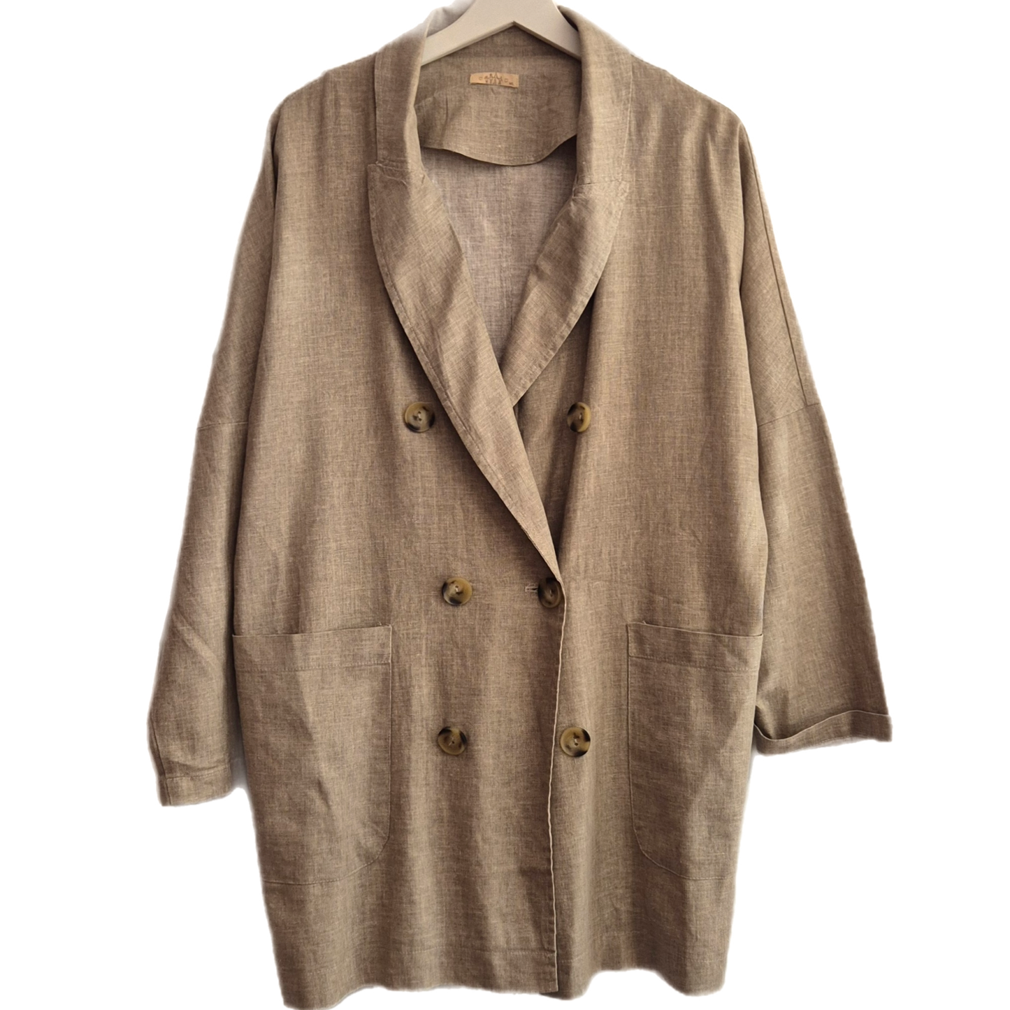 oversize blejzer od lana