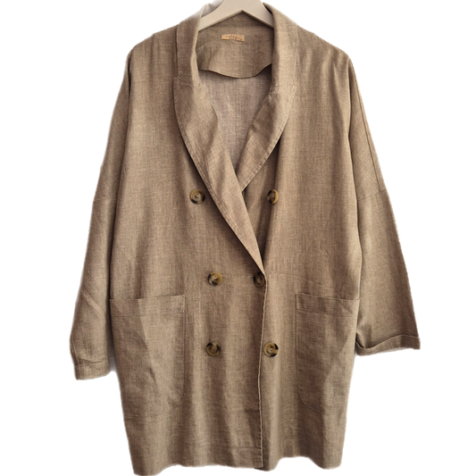 oversize blejzer od lana