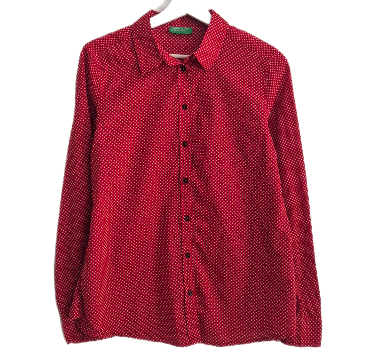 BENETTON pamučna košulja s uzorkom, nova