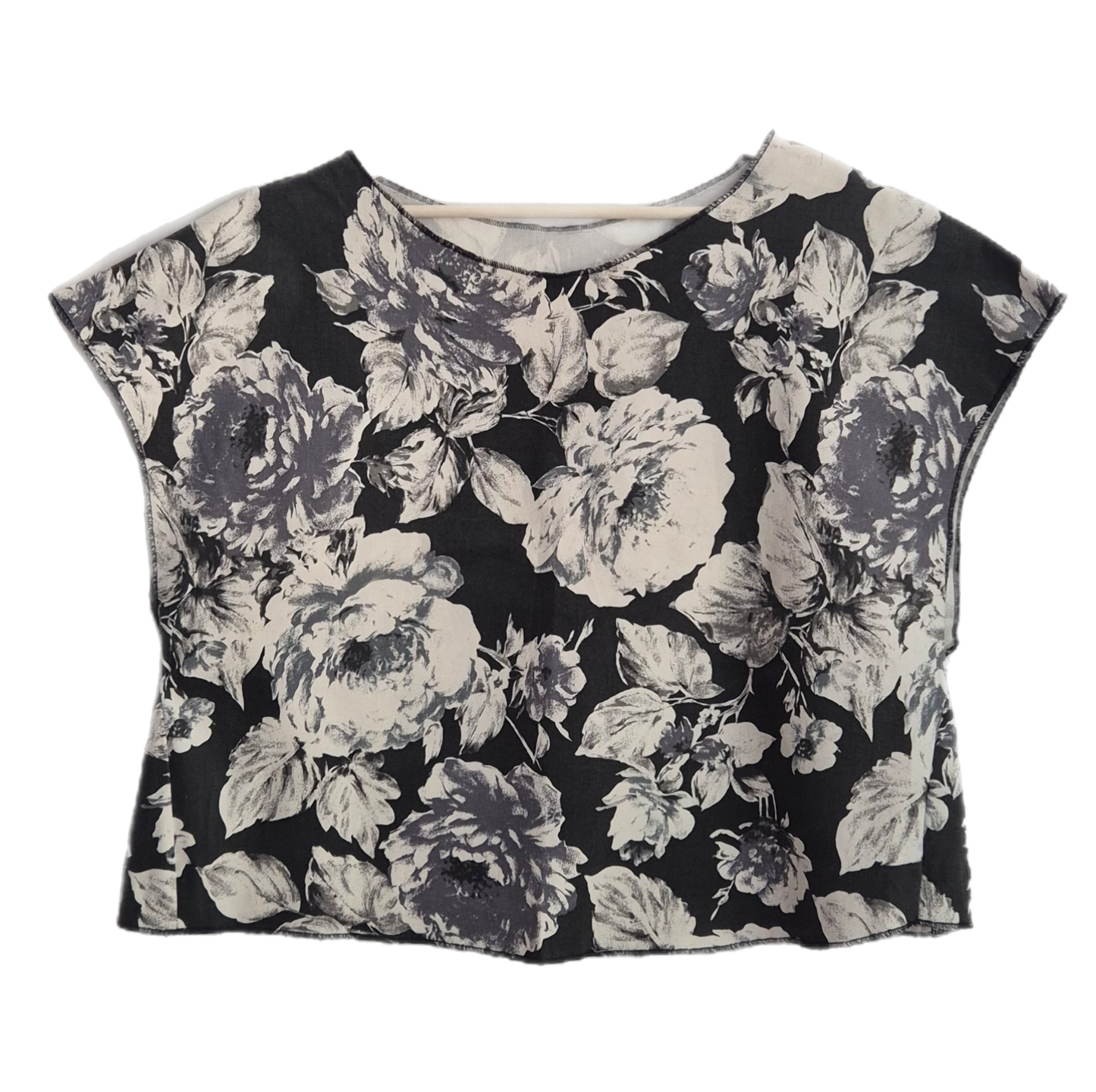 vintage bluza floral uzorka