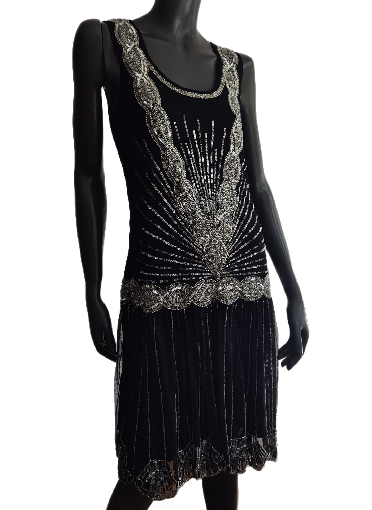 FROCK AND FRILL luksuzna sequin haljina