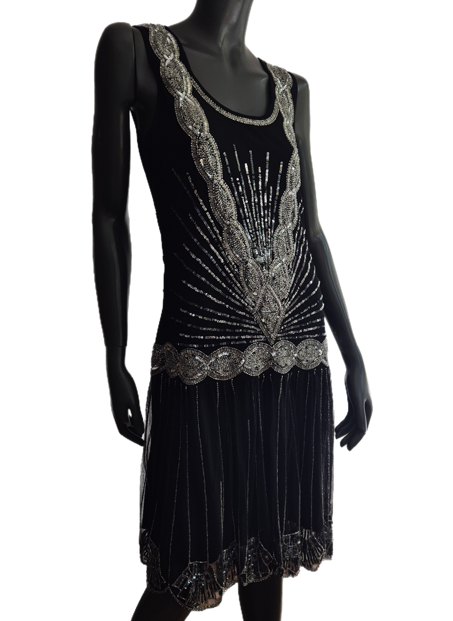 FROCK AND FRILL luksuzna sequin haljina