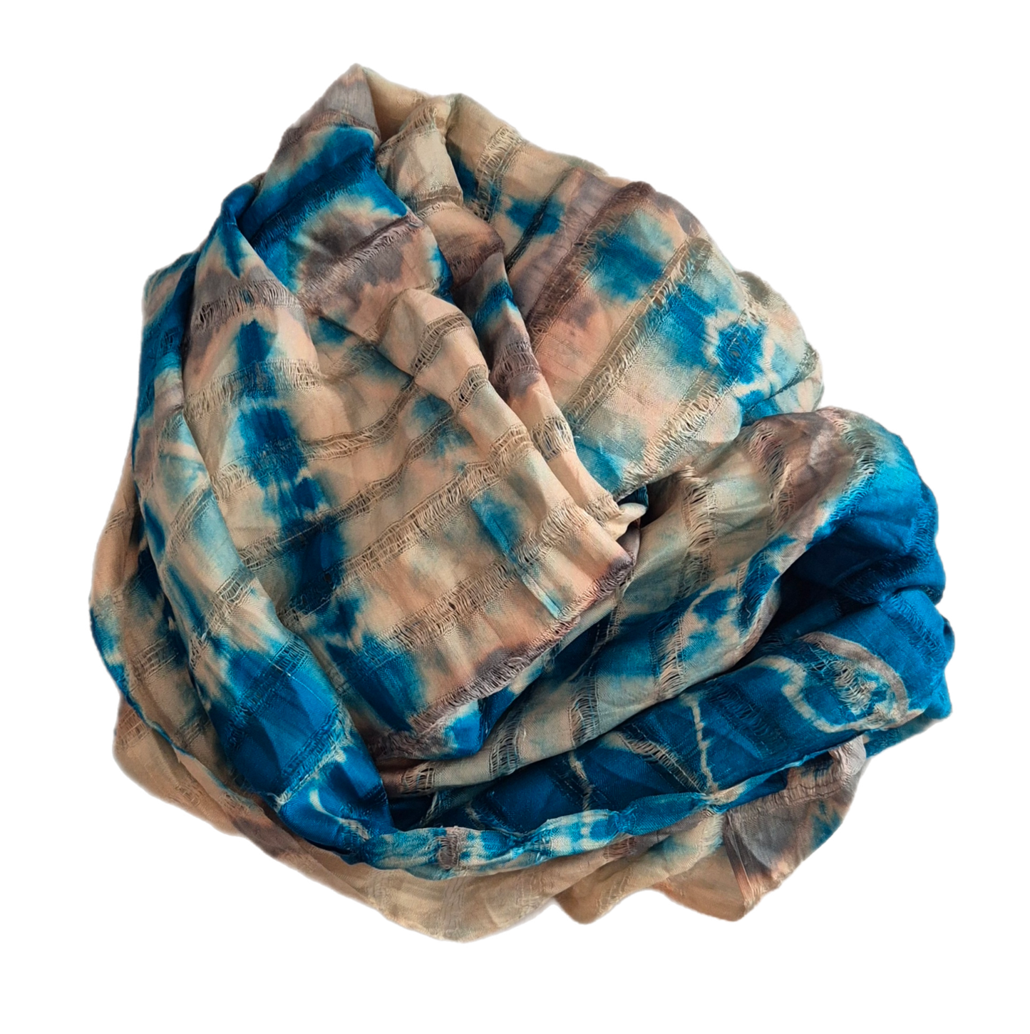 šal batik uzorka, svila