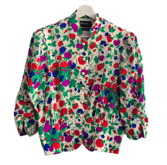 savršen vintage top, svila, nov 🌶