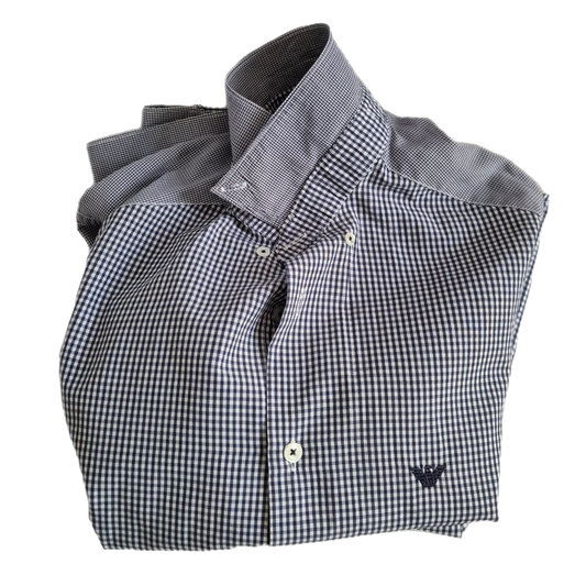ARMANI gingham košulja, pamuk