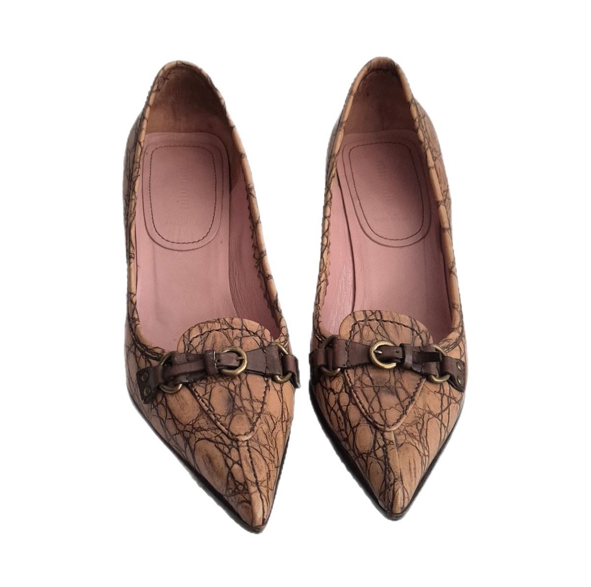 MIU MIU iconic vintage kožne cipele, 39/39.5