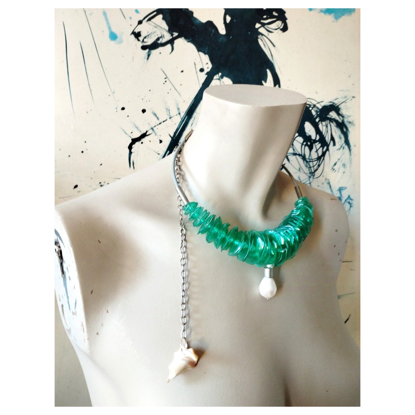 KA'LOODA dizajnerska ogrlica, ručni rad, novo