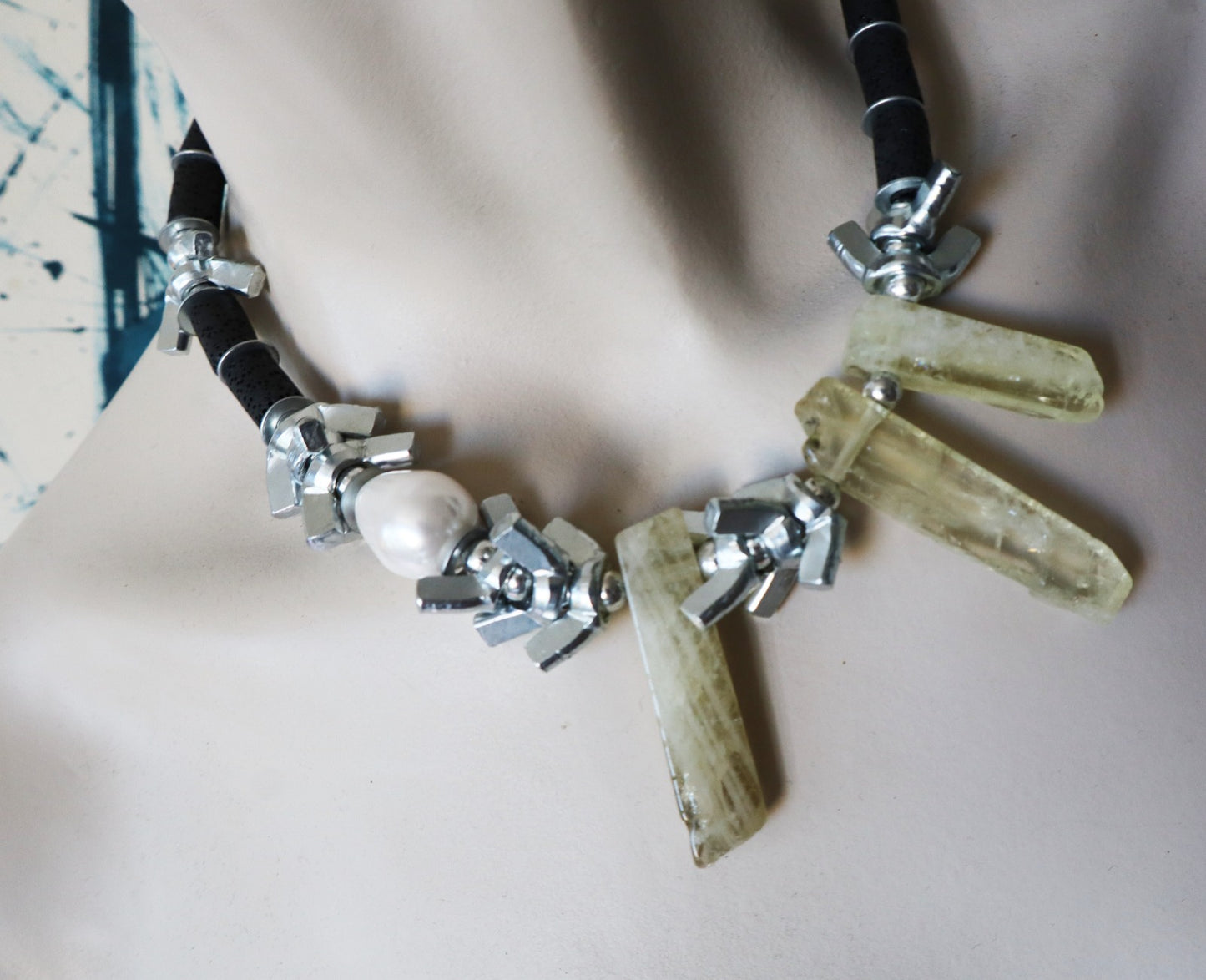 KA'LOODA dizajnerska ogrlica, ručni rad, nova