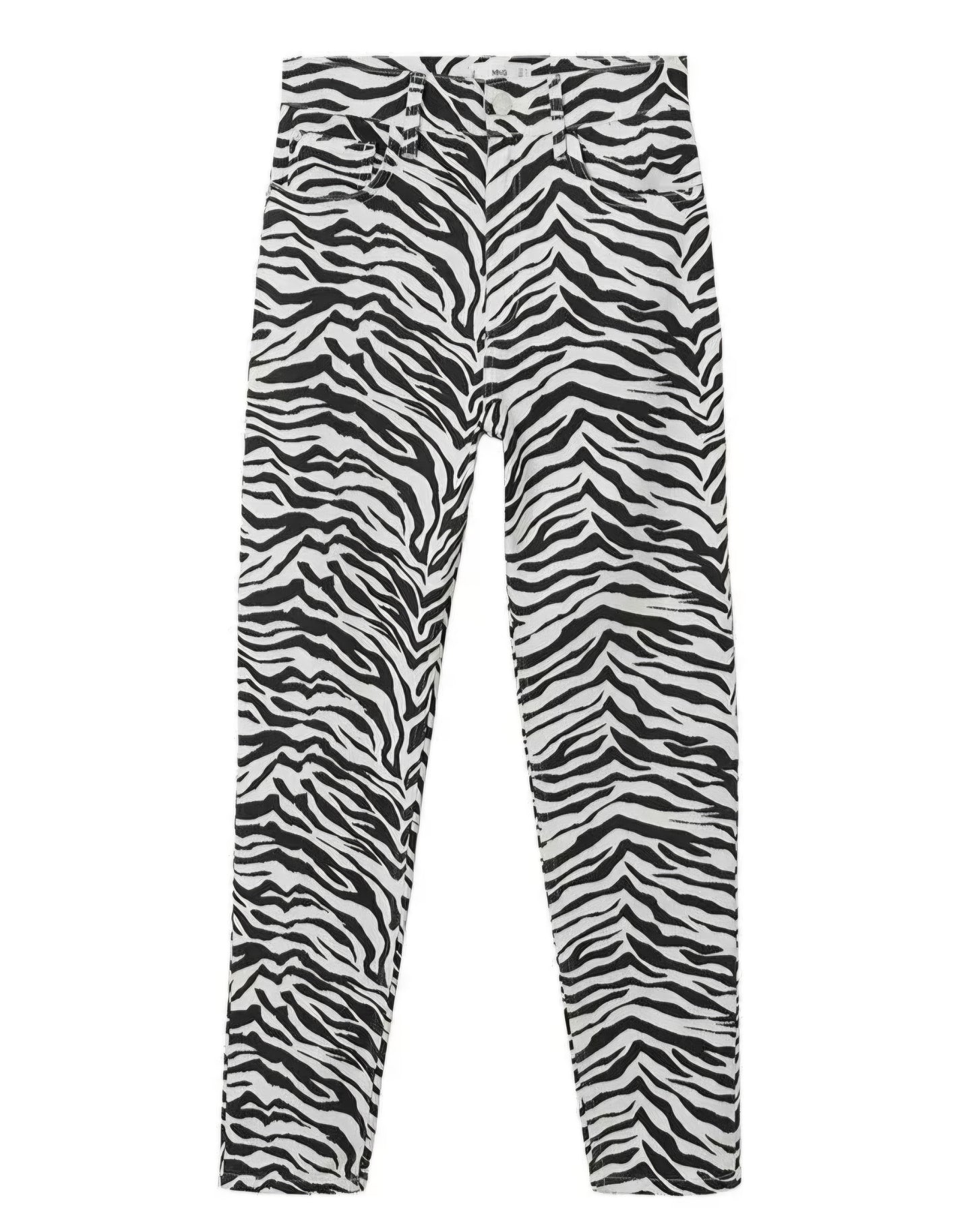 MANGO zebra jeans